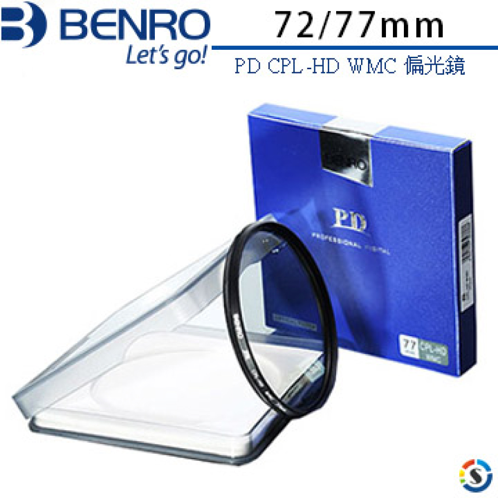 BENRO百諾 PD CPL-HD WMC 偏光鏡 72/77mm(勝興公司貨)
