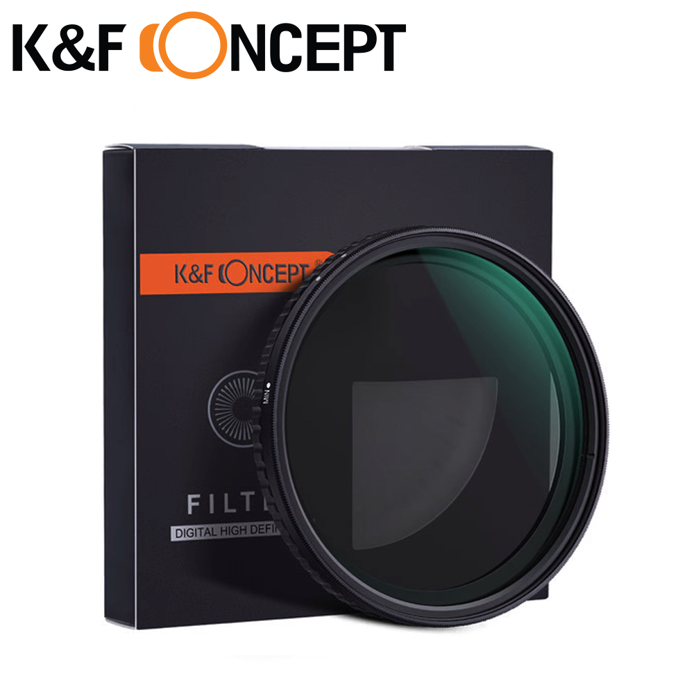 K&F Concept 可調式減光鏡 58mm Nano-X ND8-ND128 防水抗污 日本AGC鏡片(KF01.1325)