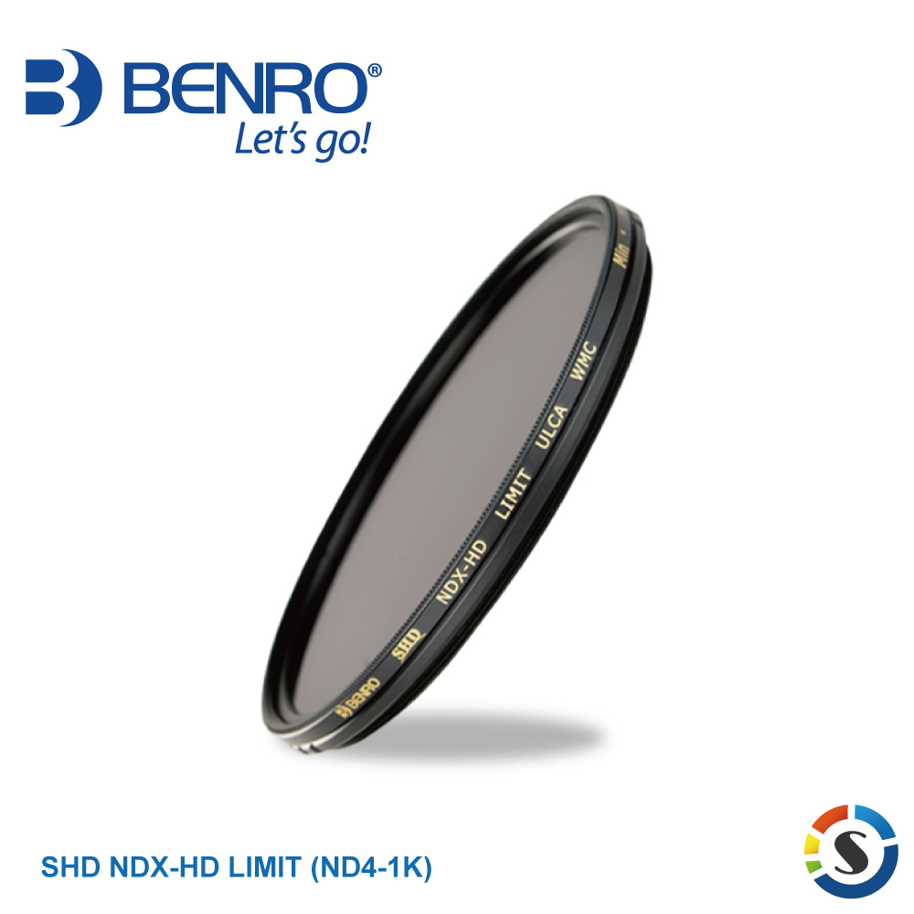 BENRO百諾 77mm SHD NDX-HD LIMIT (ND4-ND1000) 可調式減光鏡(勝興公司貨)