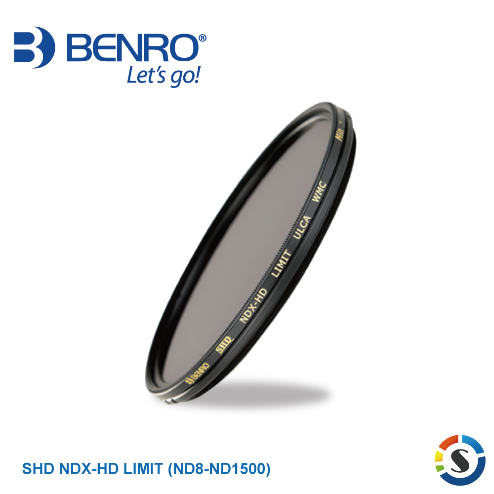 BENRO百諾 82mm SHD NDX-HD LIMIT (ND4-ND1000) 可調式減光鏡(勝興公司貨)