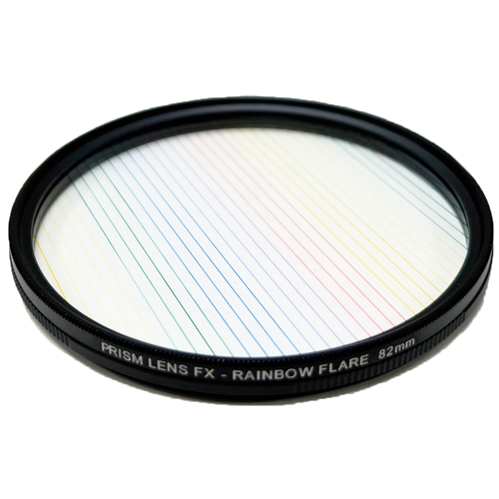 PRISM LENS 彩虹拉絲光暈濾鏡 Rainbow Flare FX Filter 82mm