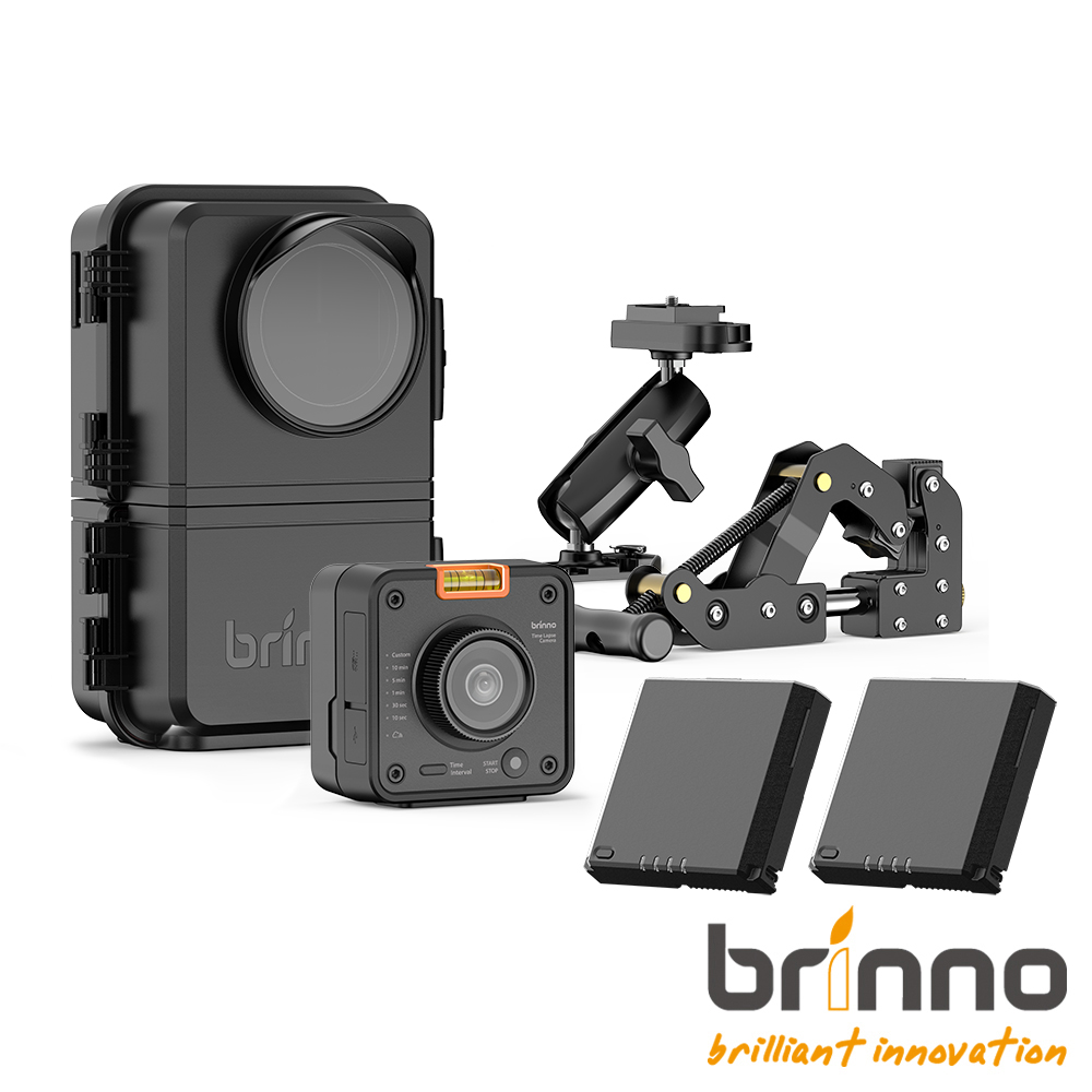 brinno Wi-Fi & 4K 建築工程縮時相機套組（標準版）BCC5000