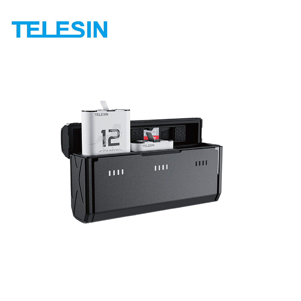 TELESIN 高性能電池充電套裝