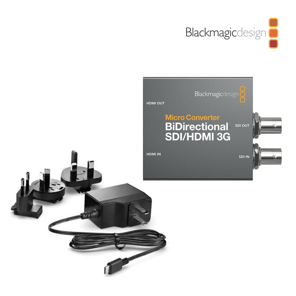 Blackmagic Design BMD Micro Converter BiDirect SDI/HDMI 3G 迷你雙向轉換器(附電源)