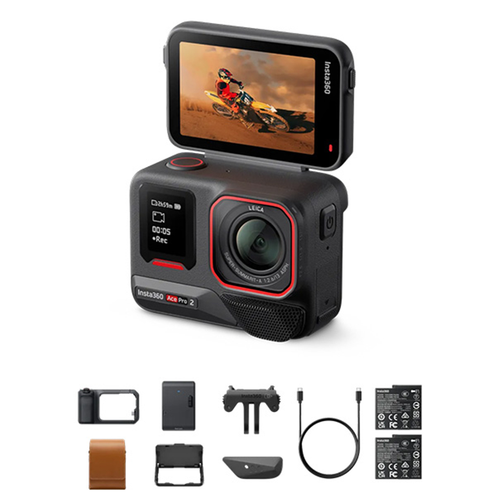 Insta360 Ace Pro 2 8K 運動相機 快照套裝 閃印套組 公司貨