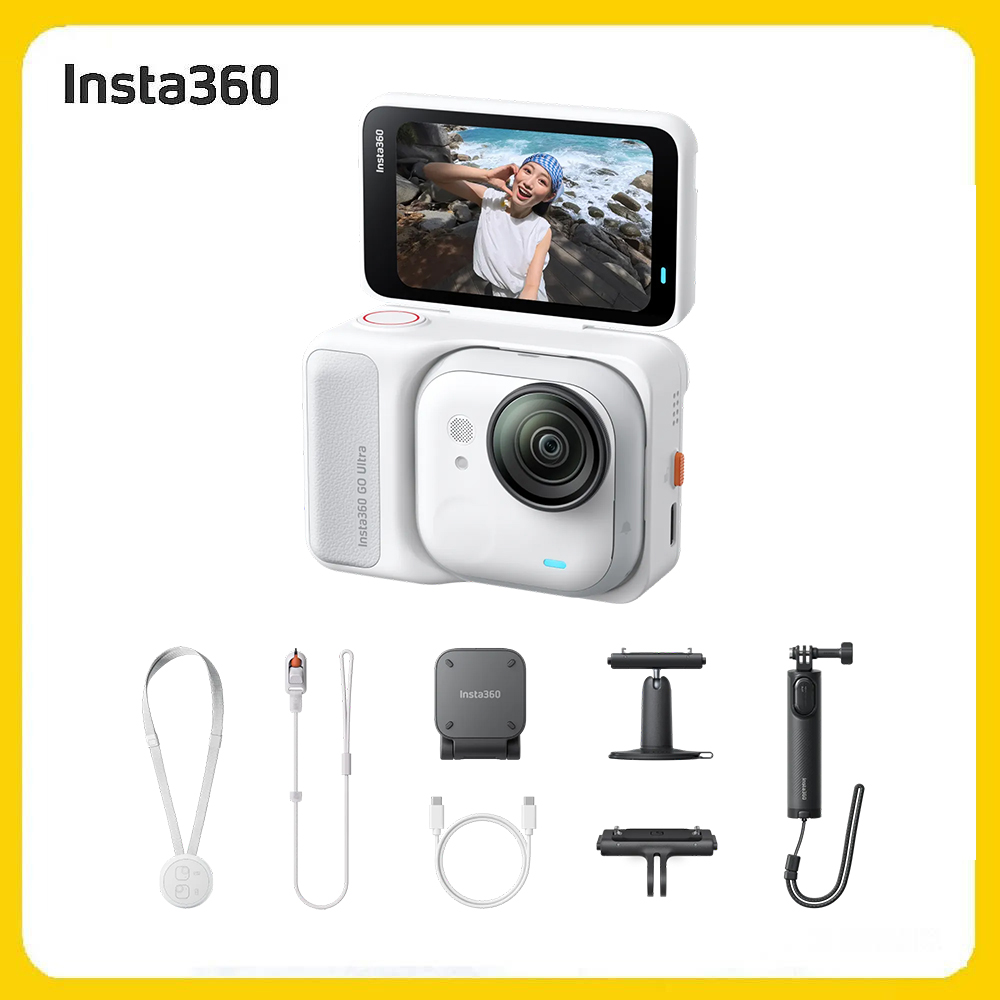Insta360 GO Ultra 創作者套裝-靈動白 (先創公司貨)