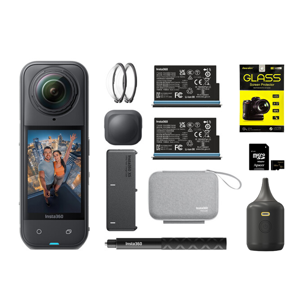 Insta360 X5 8K全景運動相機 萬能套裝 (公司貨)