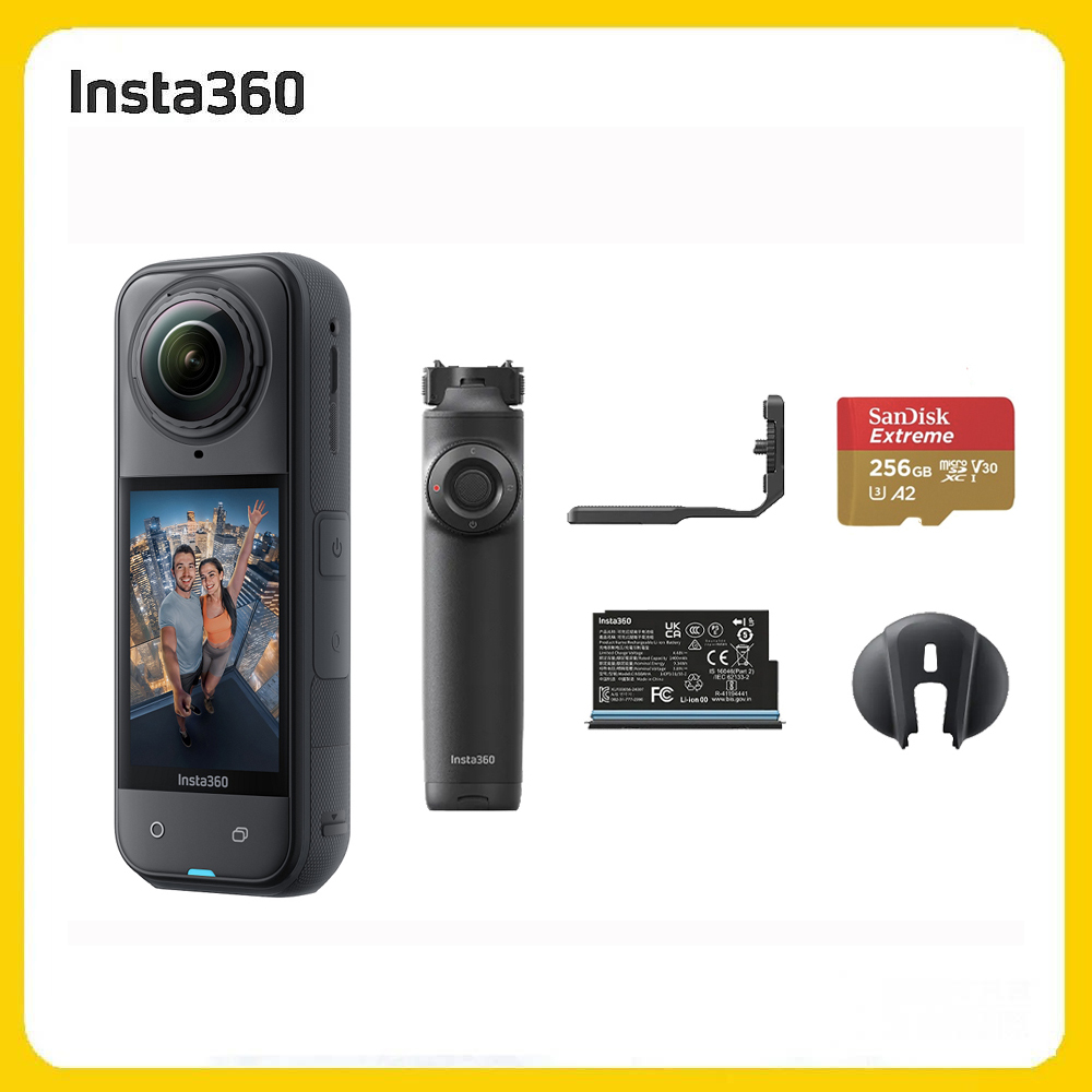 Insta360 X5 8K全景運動相機 Vlog 套件 (先創公司貨)