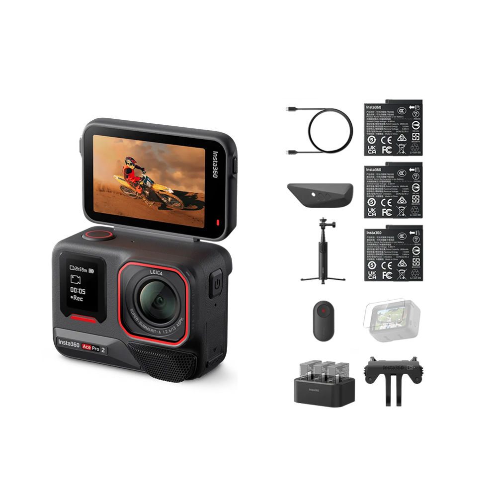 Insta360 ACE PRO 2 廣角運動相機 創作者套裝2.0 東城代理商公司貨