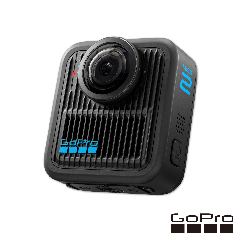 GoPro MAX2 是一款高畫質 360 度攝影機，支援 6K、4K、1080 及 Full HD 等多種錄影品質，提供更清晰的影像體驗。內建 GPS、WIFI 與藍芽功能，方便定位與遠端控制。螢幕為可觸控式，尺寸約 2.0~2.5 吋，操作更直覺。支援 microSD 儲存媒介，內建鋰電池，單次錄影時間約 1 小時。整體重量僅 195g，輕便易攜。符合 NCC 認證與 BSMI 許可，提供 12 個月保固。適合用於運動、旅遊、冒險等多種拍攝情境，讓您輕鬆記錄全方位視野的精彩瞬間。