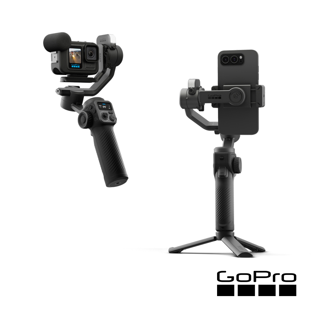 GoPro Fluid Pro AI追蹤功能 手機/運動相機三軸穩定器AGMSS-011-AS(公司貨)