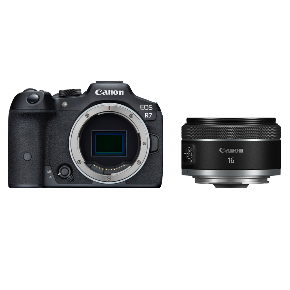 Canon EOS R7 + RF 16mm F2.8 STM 公司貨