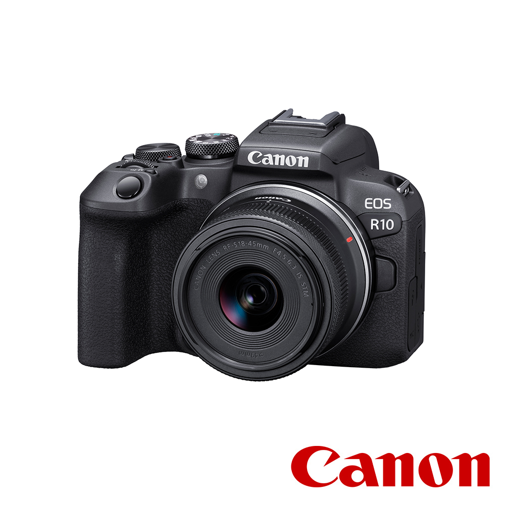 CANON EOS R10 單鏡組 (RF-S 18-45mm f/4.5-6.3 IS STM) 公司貨