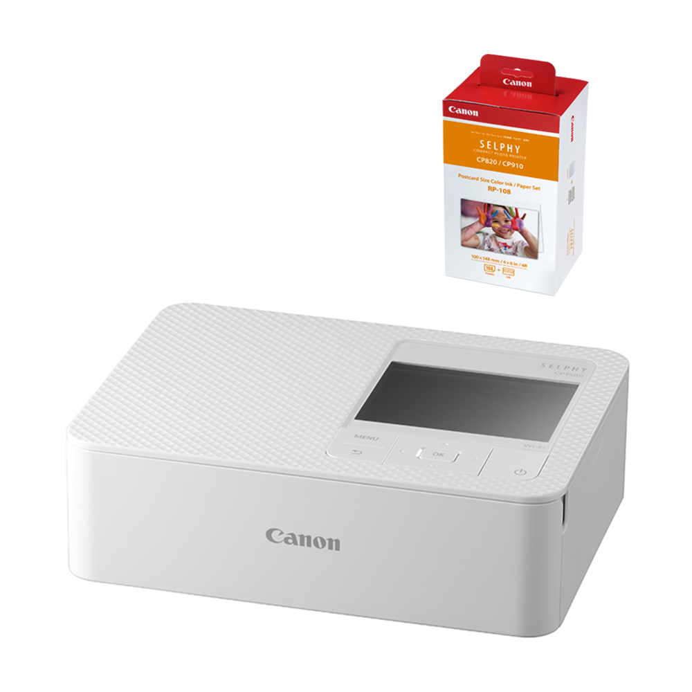 Canon 佳能 SELPHY CP1500 小型印相機 公司貨-白
