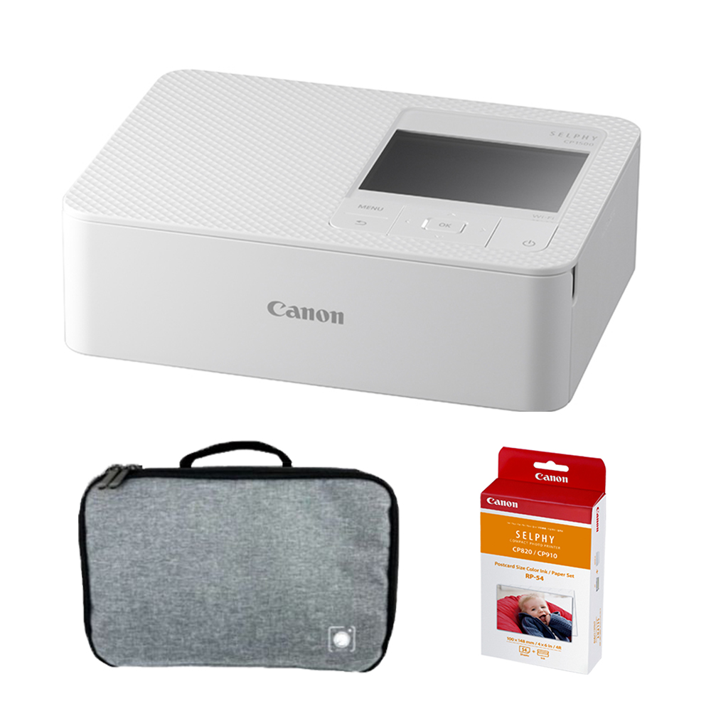 Canon 佳能 SELPHY CP1500 小型印相機 公司貨-白