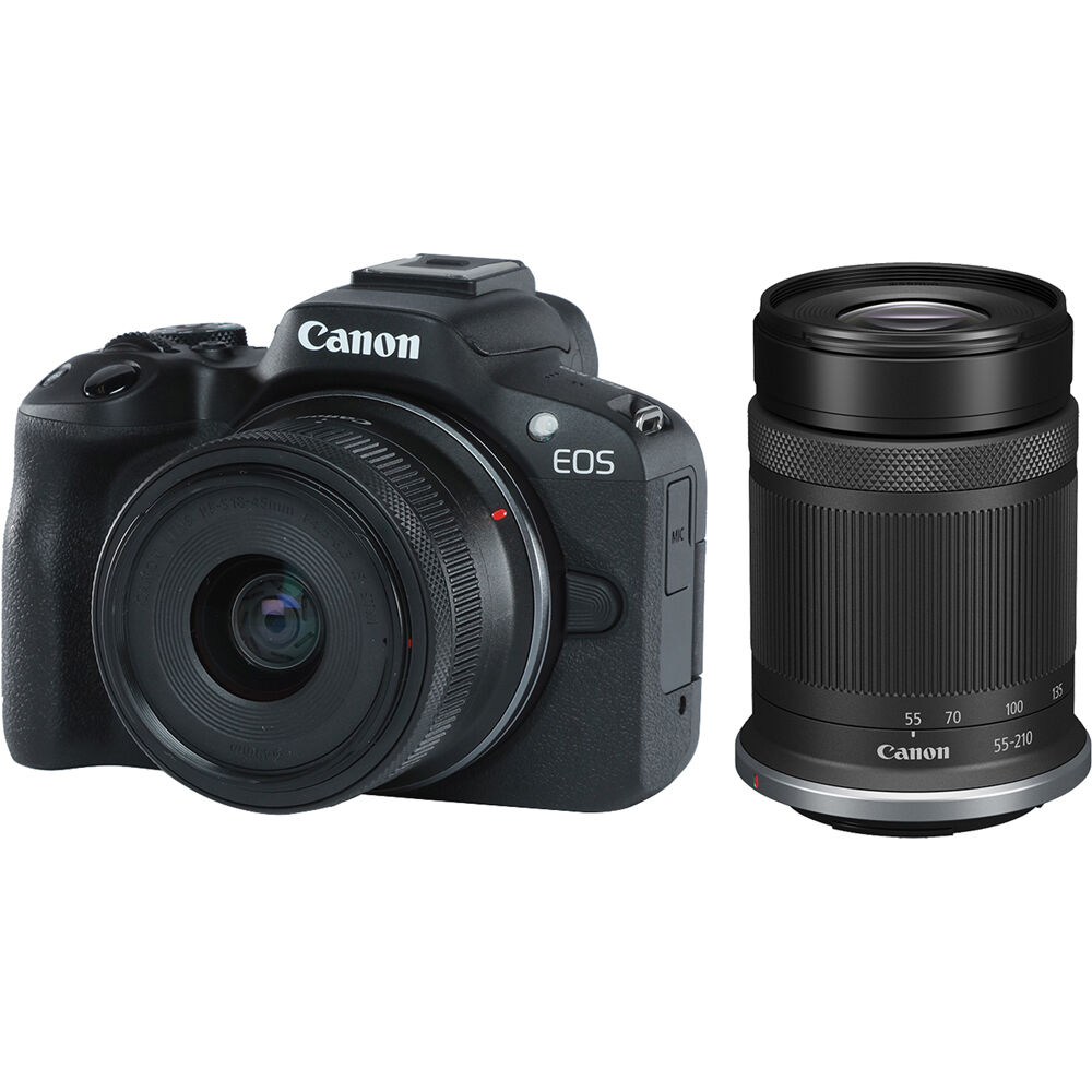 Canon EOS R50 + RF-S18-45 IS STM & RF-S55-210mm IS STM 公司貨