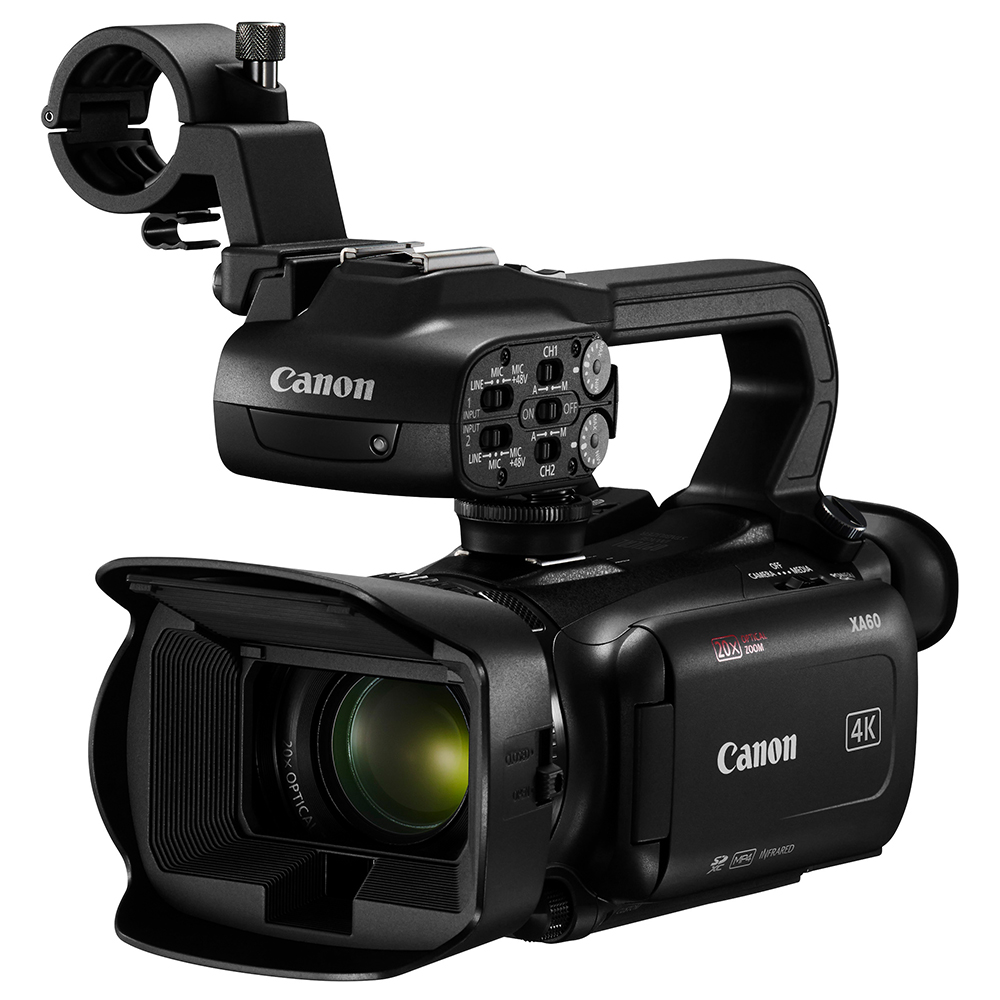 Canon XA60 4K UHD 數位攝影機 攝錄機 防震穩定 串流 直播 DV (公司貨)