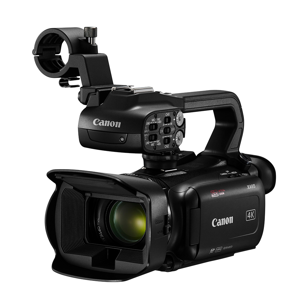 Canon XA65 4K UHD 數位攝影機 攝錄機 防震穩定 串流 直播 DV (公司貨)