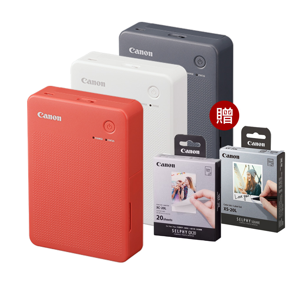 Canon 佳能 SELPHY SQUARE QX20 相片打印機 公司貨