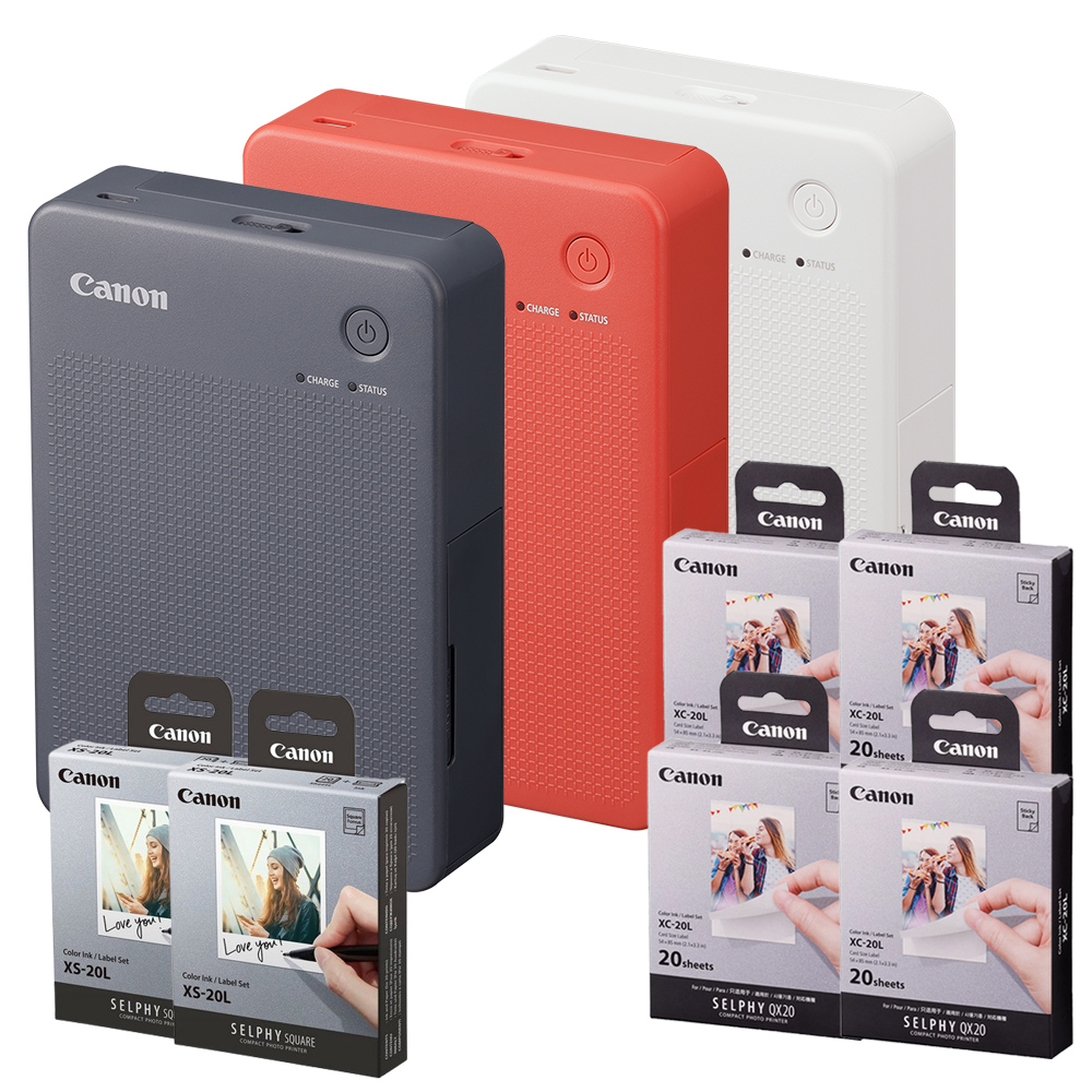 Canon 佳能 SELPHY SQUARE QX20 相印機 公司貨