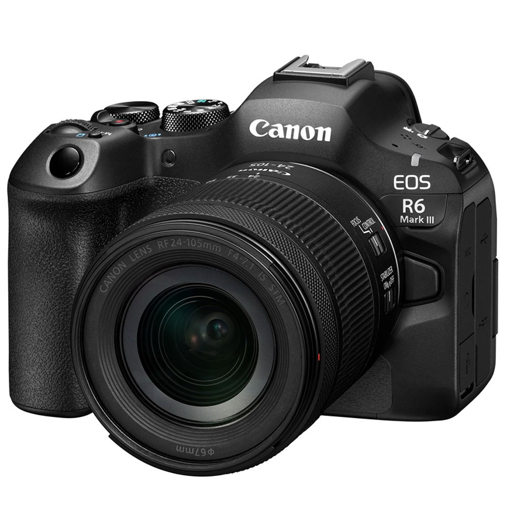 Canon 佳能 EOS R6 Mark III + RF24-105mm f/4-7.1 IS STM 公司貨