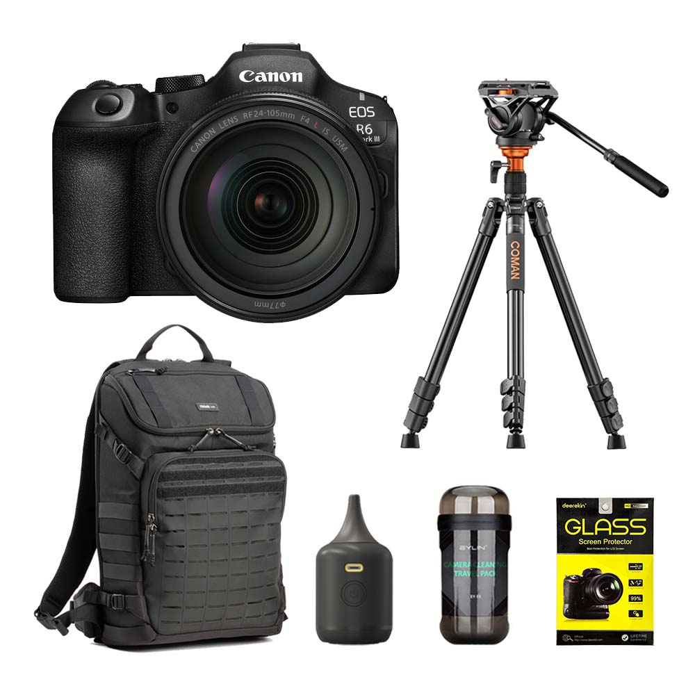 Canon 佳能 EOS R6 Mark III + RF 24-105mm F4 L USM 單鏡組 R6m3 超值組 (公司貨)