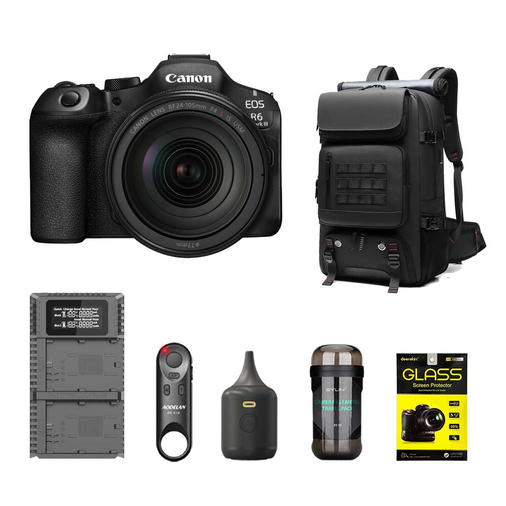 Canon 佳能 EOS R6 Mark III + RF 24-105mm F4 L USM 單鏡組 R6m3 超值組 (公司貨)