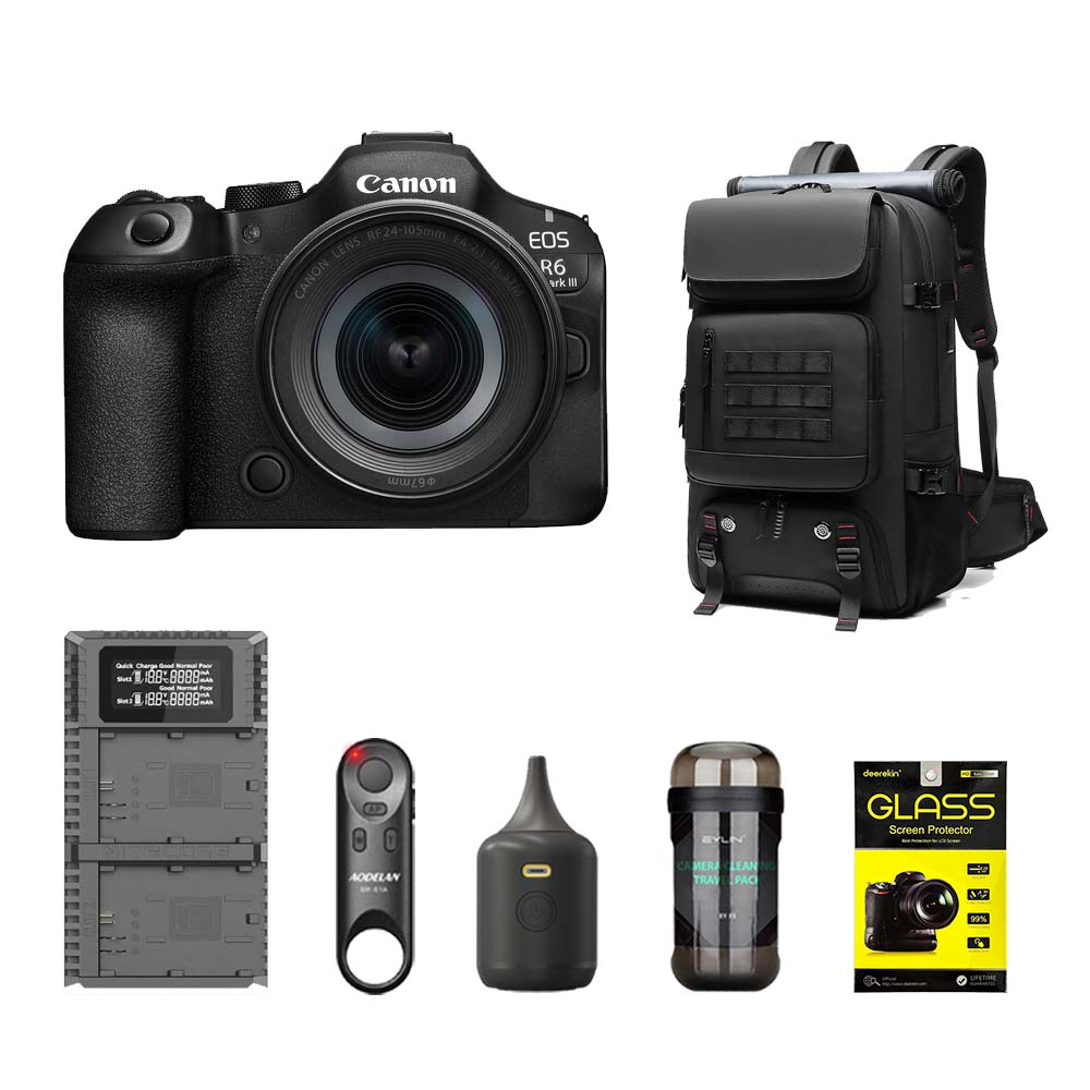 Canon 佳能 EOS R6 Mark III + RF 24-105mm F4-7.1 STM 單鏡組 R6m3 超值組 (公司貨)