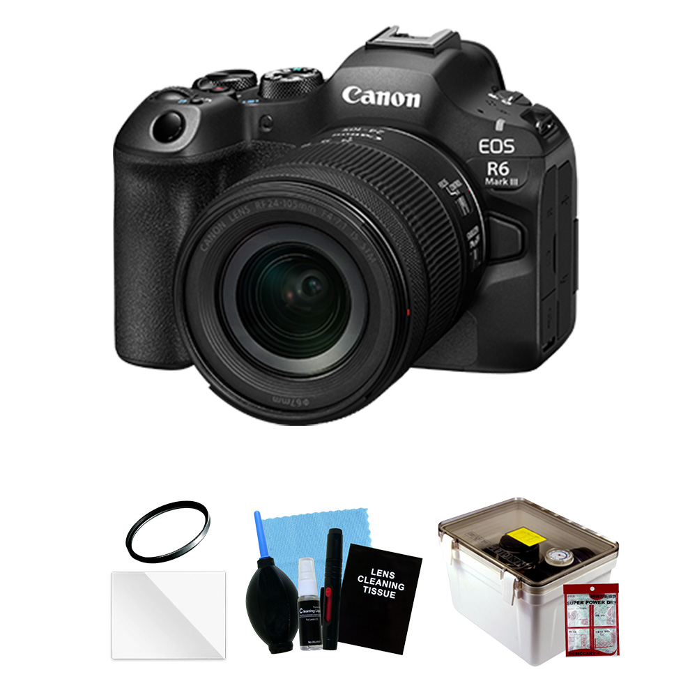 Canon 佳能 EOS R6 III RF 24-105mm F4-7.1 IS STM 豪華禮包 公司貨