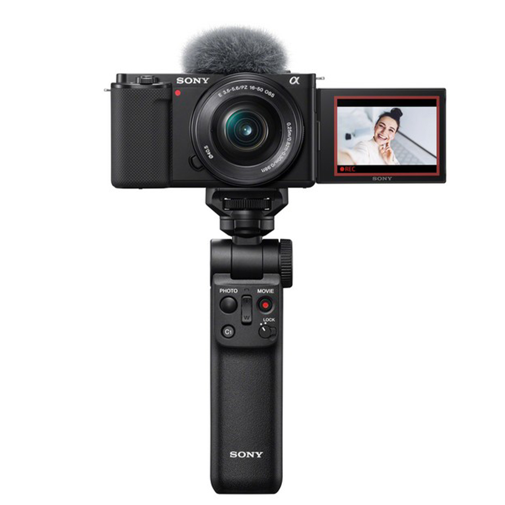SONY Alpha ZV-E10 + 16-50mm SELP1650 手持握把組合 黑色 公司貨