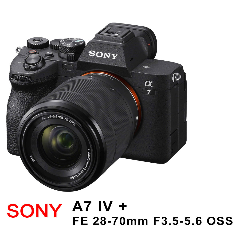 SONY 索尼 A7IV BODY單機身+FE28-70mm *(中文平輸)