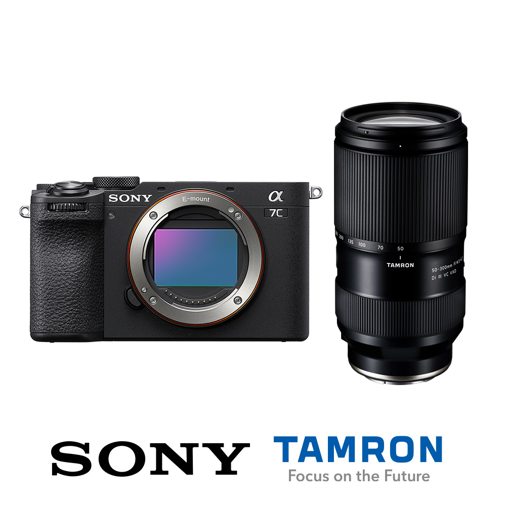 SONY 索尼 Alpha 7C II BODY + TAMRON 50-300mm F/4.5-6.3 Di III VC VXD Sony E 接環(A069)