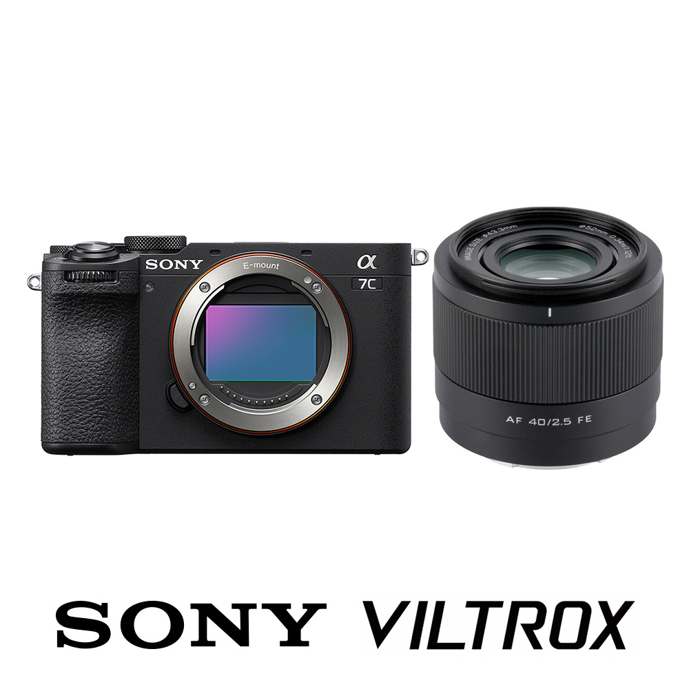SONY 索尼 A7C II + VILTROX 40mm F2.5｜白色街拍神器組合