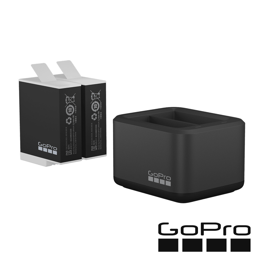 GoPro Enduro 雙充+高續航電池組 ADDBD-211-AS 公司貨