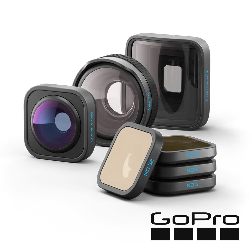 GoPro HB系列特殊鏡頭組合 AKTLM-001 適用 HERO13 Black 公司貨
