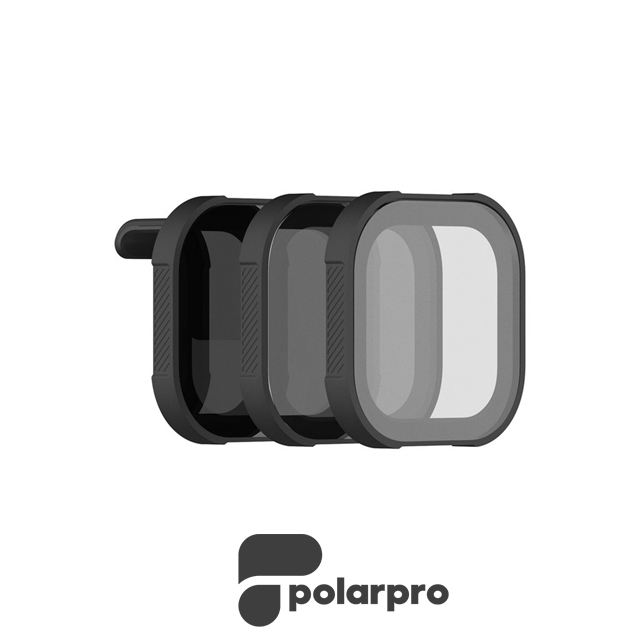PolarPro GoPro Hero8 ND8/ND16/ND32 磁吸式減光濾鏡套組