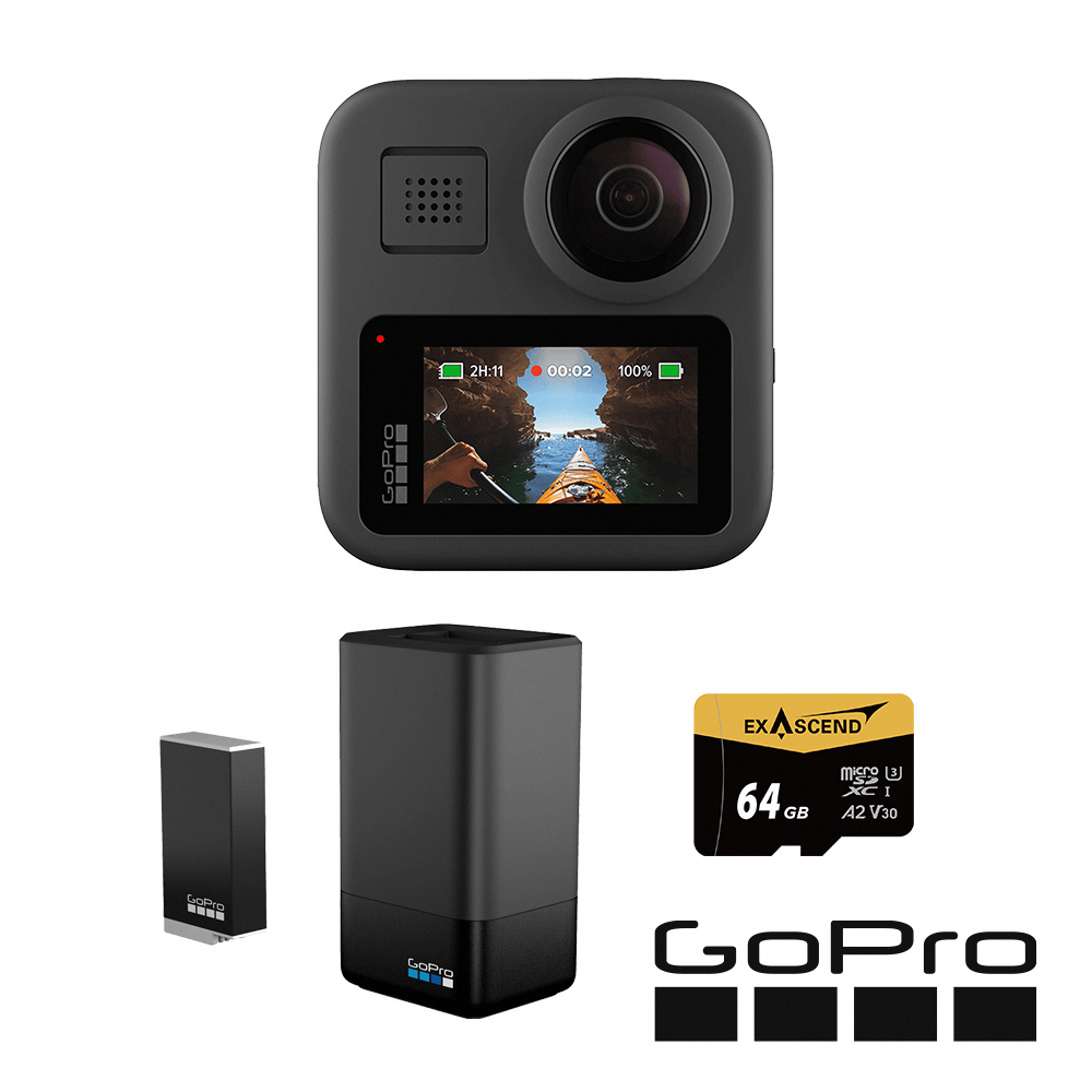 GoPro MAX 大電量續航套組 CHDHZ-203-RW 公司貨