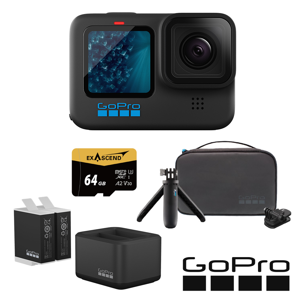 GoPro HERO11 Black 旅遊必備套組 公司貨