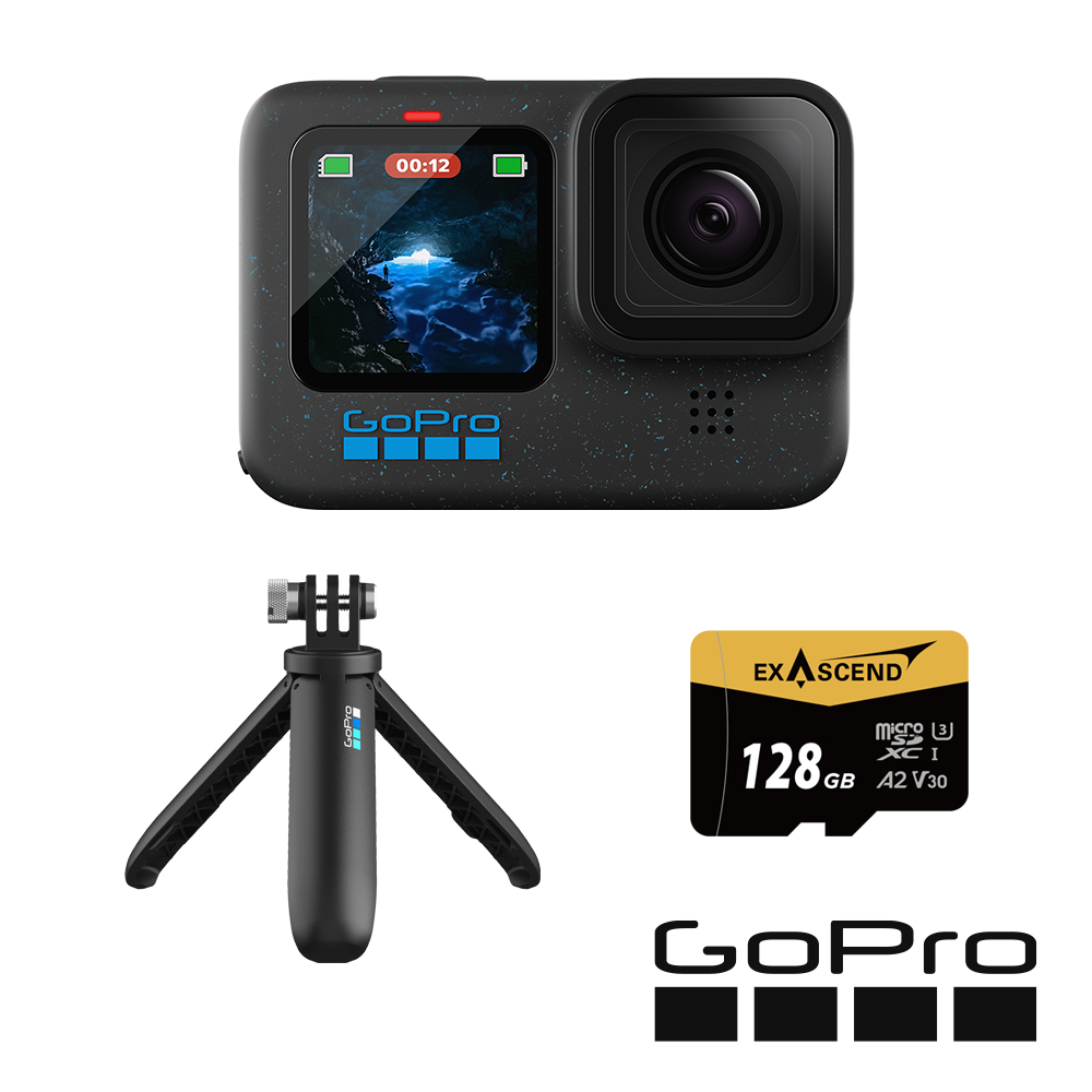 GoPro HERO12 Black 手持128G套組 公司貨