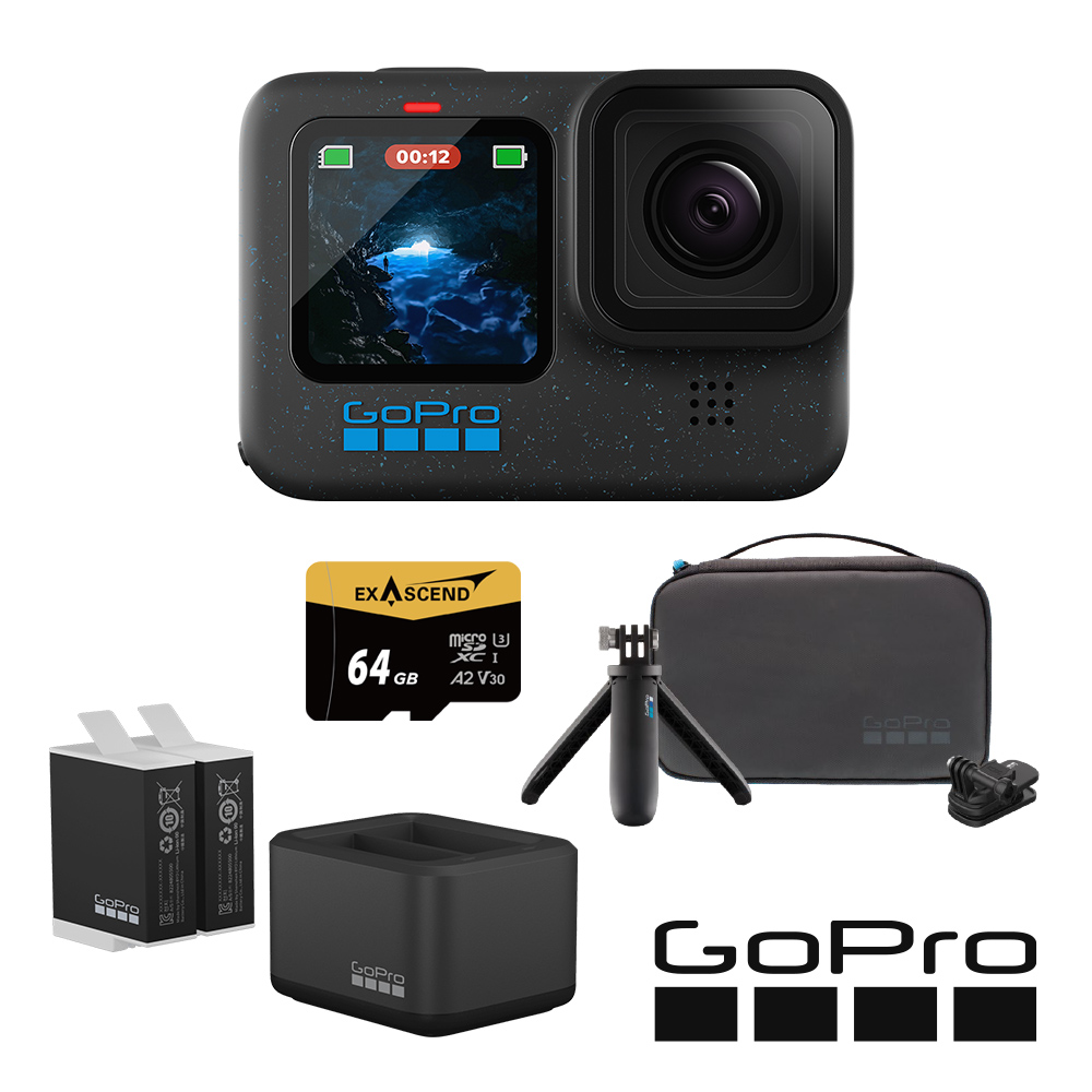 GoPro HERO12 Black 旅遊必備套組 公司貨
