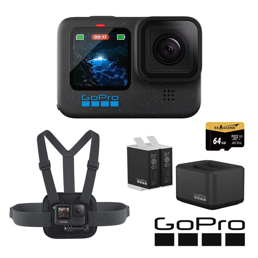 GoPro HERO12 Black 玩樂續航套組 公司貨