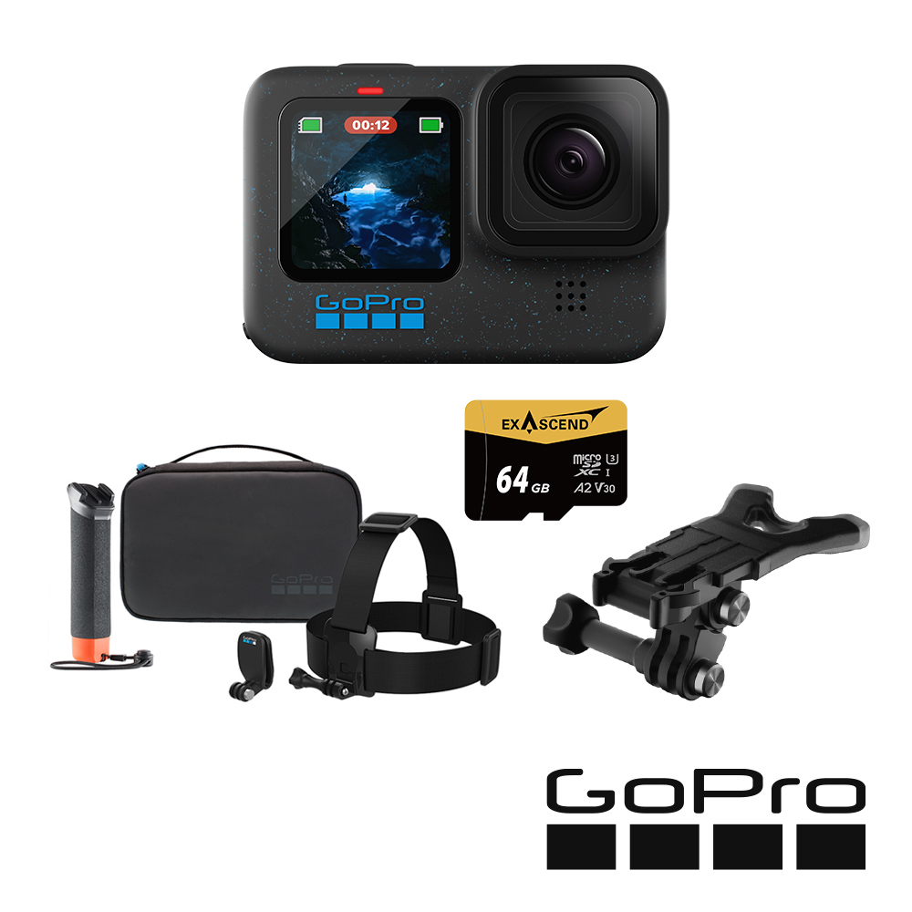 GoPro HERO12 Black 極限鐵人套組 公司貨