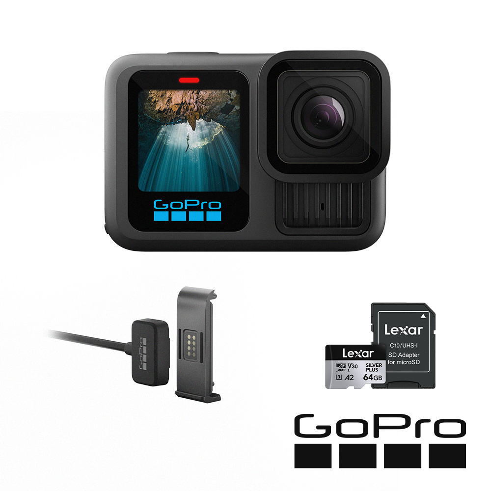 GoPro Hero13 Black 帶電隨充套組 公司貨
