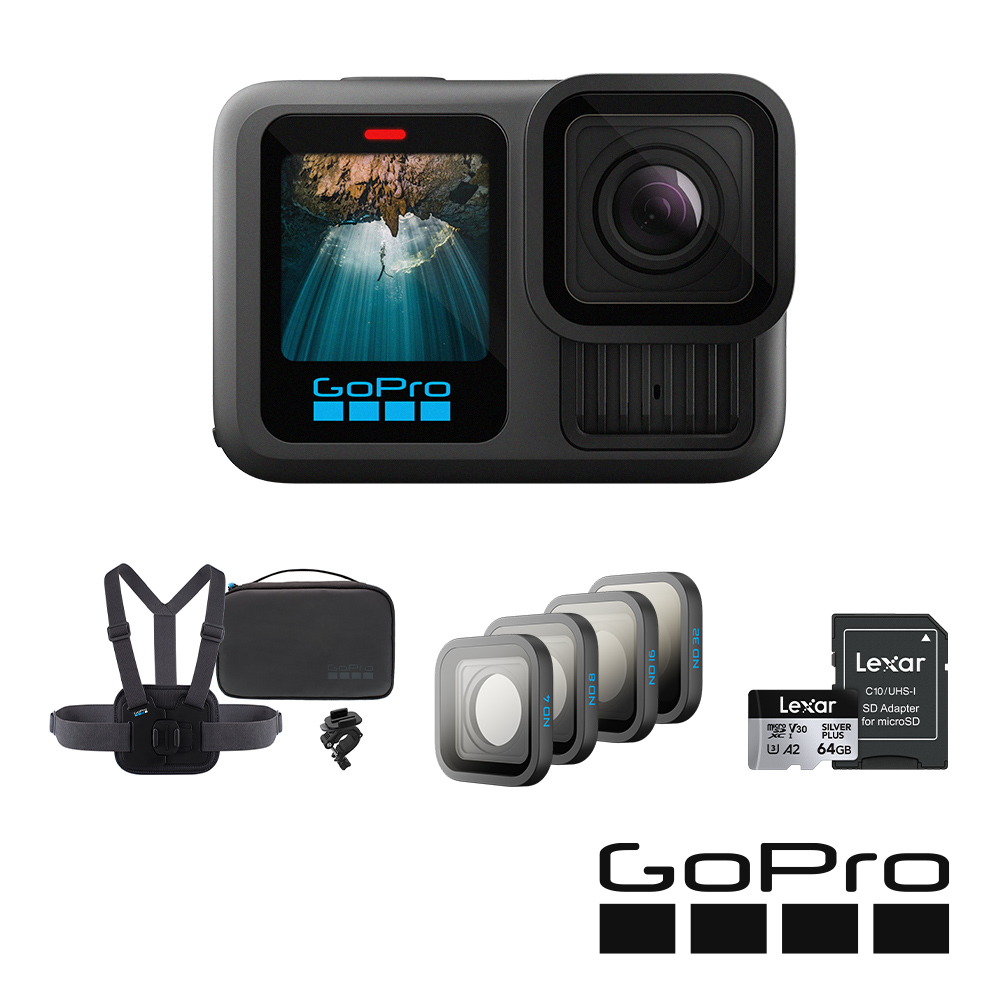 GoPro Hero13 Black 騎行套組 公司貨