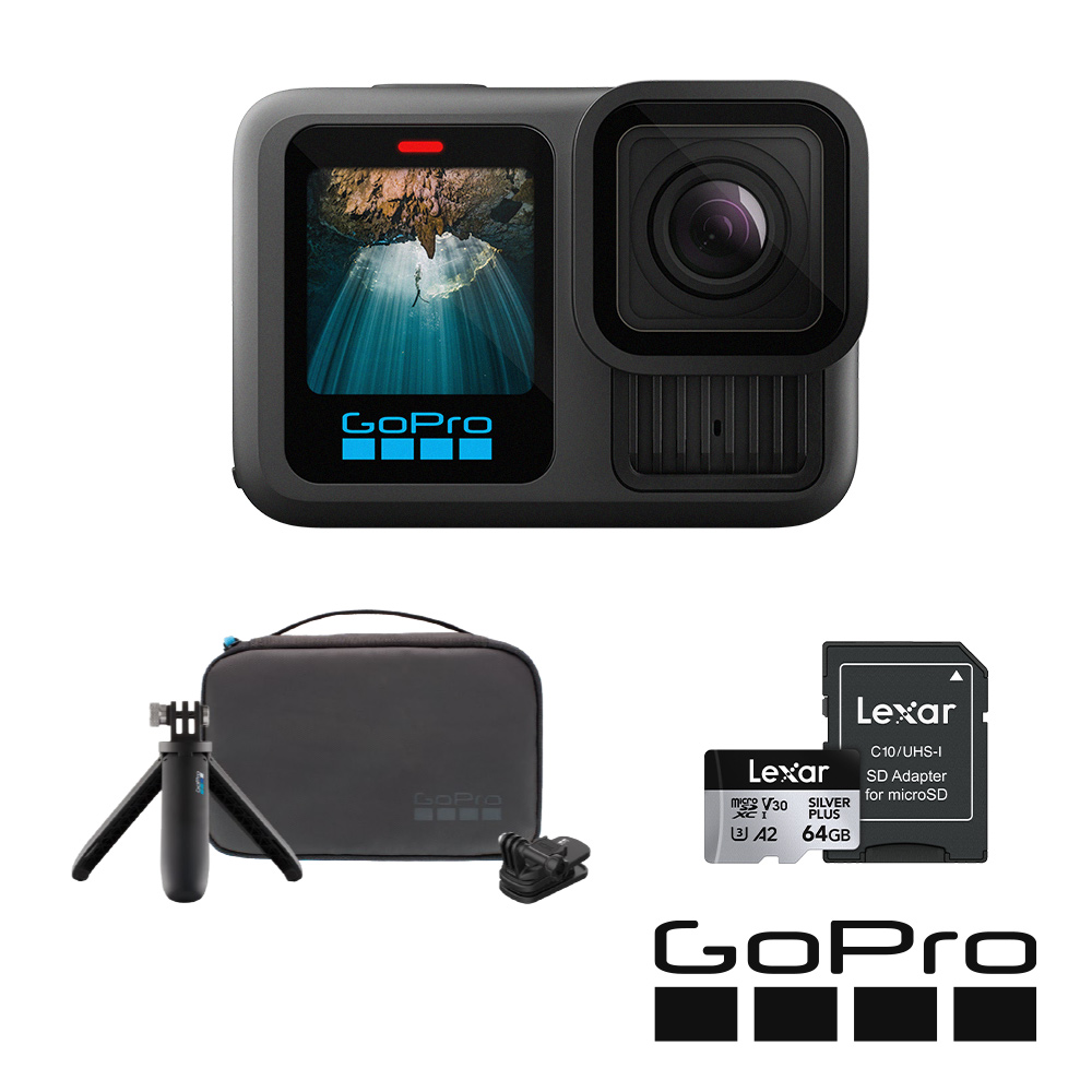 GoPro Hero13 Black 旅行輕攜套組 公司貨
