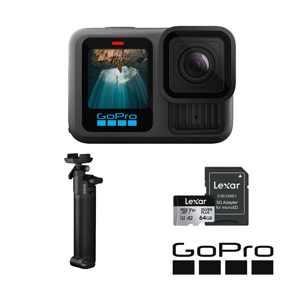 GoPro Hero13 Black 三向自拍套組 公司貨