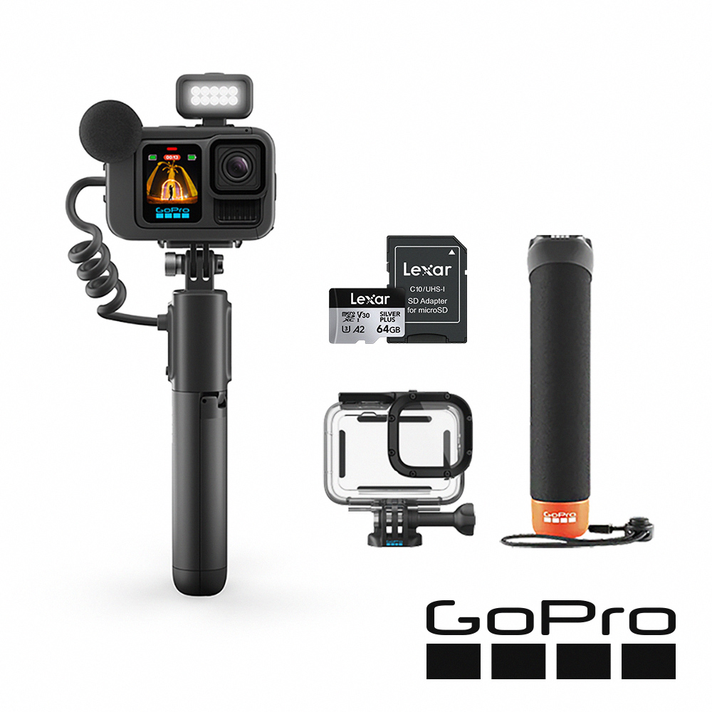 GoPro HERO13 CE創作者水陸雙棲套組 公司貨