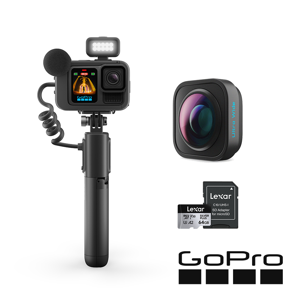 GoPro HERO13 CE創作者超廣角鏡組套組 公司貨