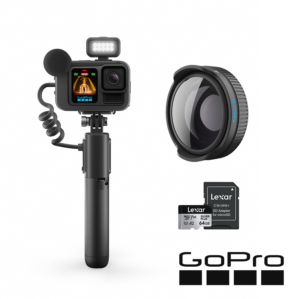 GoPro HERO13 CE創作者微距鏡組套組 公司貨