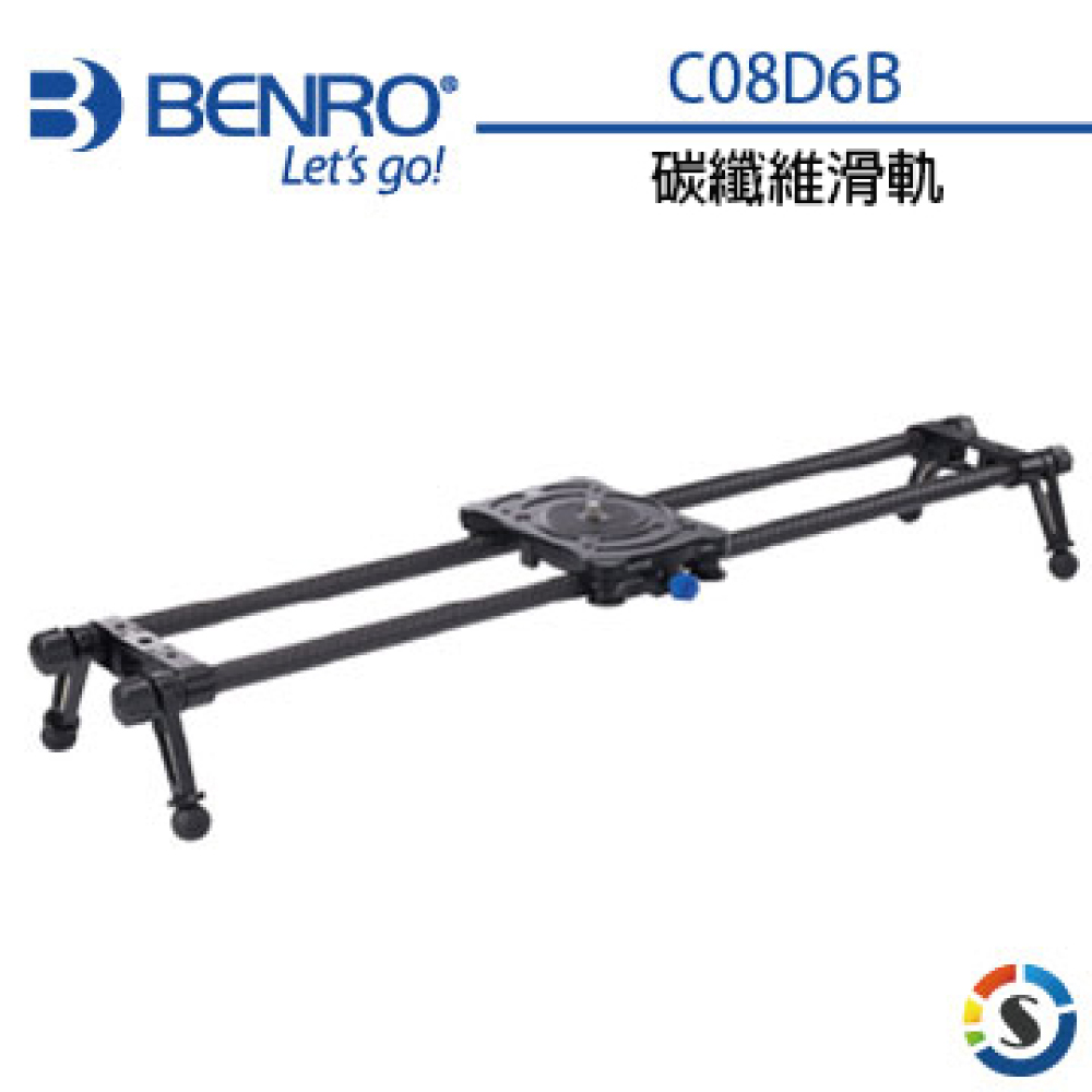 BENRO百諾 Move Over 碳纖維滑軌 C08D6B